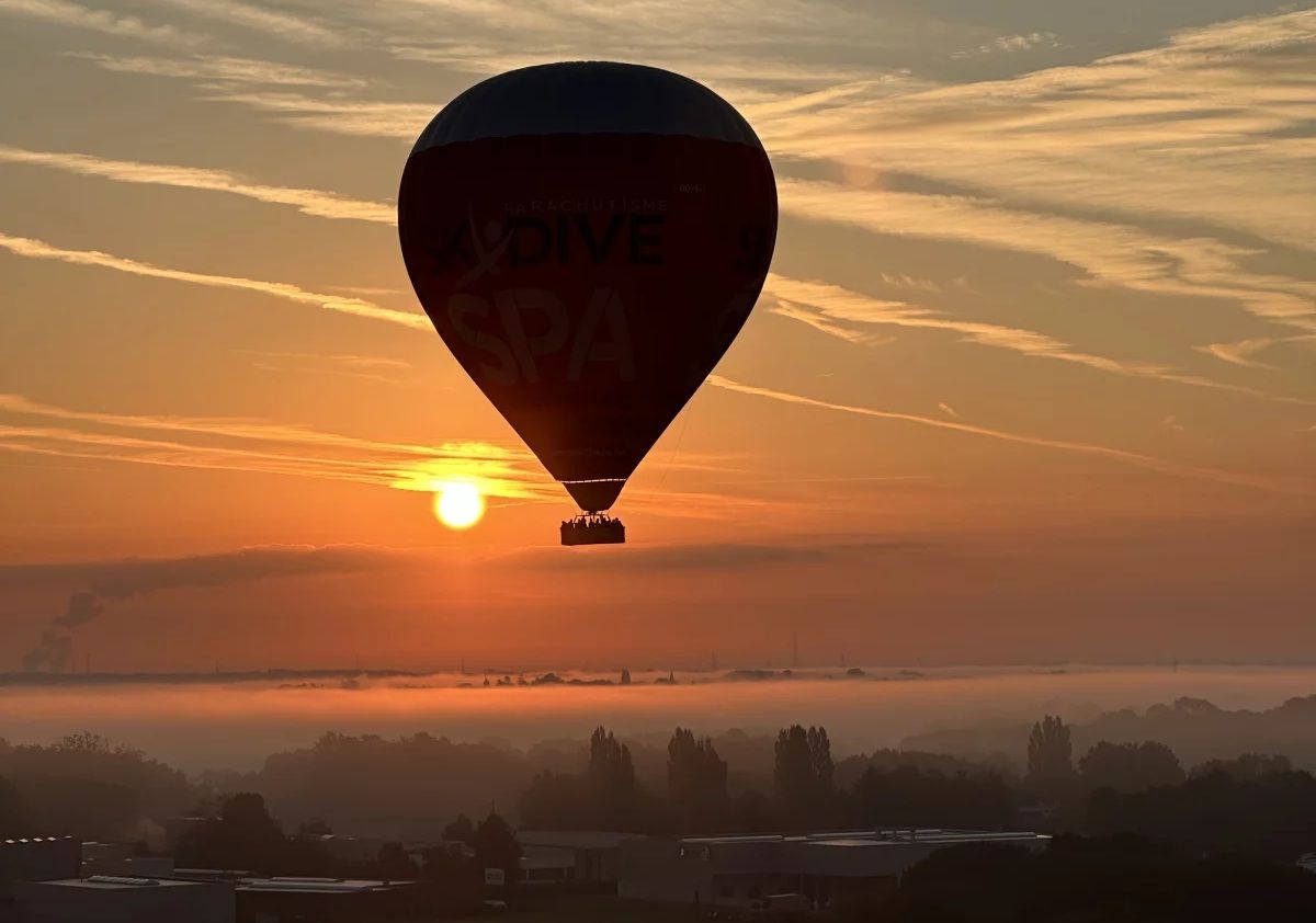 Vol en montgolfière à Liège et Spa pour une expérience inoubliable