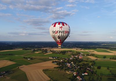 Vol en montgolfiere au château de Saint-Vitu