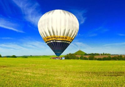 Vol montgolfiere au domaine de la bataille de Waterloo
