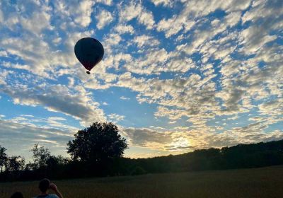 Vol en montgolfiere à l'abbaye de Villers