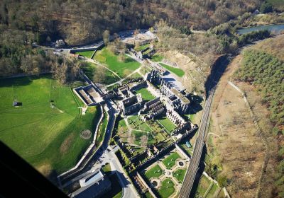 Vol en montgolfiere à l'abbaye de Villers